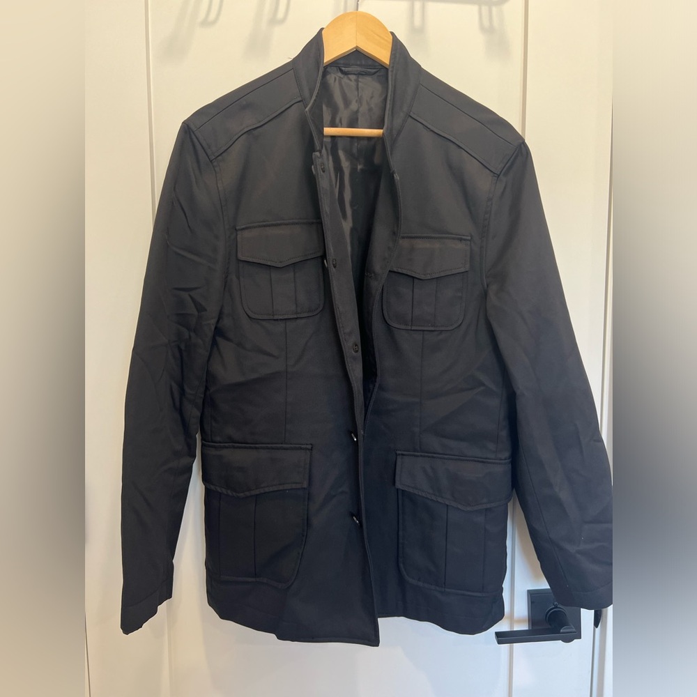 Men’s Bosco Uomo black blazer. 40R